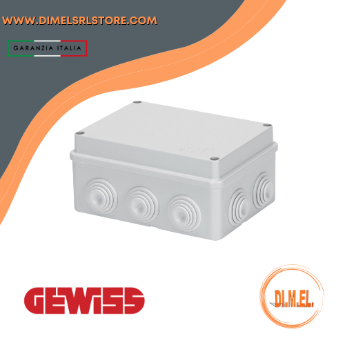 Gewiss GW44006 - Cassetta Di Derivazione IP44 150X110X70