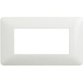 Placca 4M MATIX Bianco