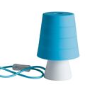 LUME DRUM BLU 1XE14 13X20CM