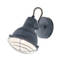 APPLIQUE CUBA GRIGIO 1XE14 13X18,5X15CM