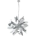 SOSPENSIONE BLOOM BIANCA/SILVER 6XG9 65X60CM