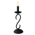 LUME BEATRICE ANTRACITE 1XE14 14X33CM