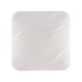 PLAFONIERA LED WAVE BIANCA 40W 4000LM CCT WIFI CON TELECOMANDO 53X53CM