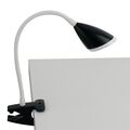 LAMPADA DA LETTURA LED HEGEL NERA 3,2W 260LM 4000K 9,5X33CM