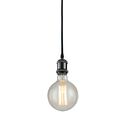 SOSPENSIONE VINTAGE NERO 1XE27 120CM
