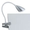 LAMPADA DA LETTURA LED HEGEL SILVER 3,2W 260LM 4000K 9,5X33CM