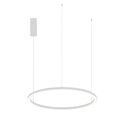 SOSPENSIONE LED HOOP BIANCA D80 40W 4600LM 80X22,5CM