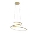 SOSPENSIONE LED COASTER ORO 60W 6900LM CCT 60X31CM