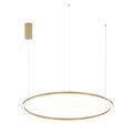 SOSPENSIONE LED HOOP ORO D120 60W 6900LM 120X22,5CM