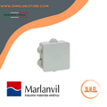 Marlanvil 005 -CASSETTA STAGNA IP65 100*100*50 cop/VITI INOX -6 PASSACAVI