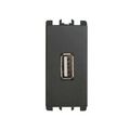 Presa USB 1 Modulo 2.1A Antracite Nea Urmet 10330