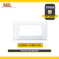 Placca 4M bianco VIMAR PLANA