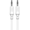 Cavo audio stereo jack audio 3.5mm 1m bianco JA004