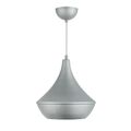 Lampadario da soffitto pendente E27 Φ205x180x650mm color argento