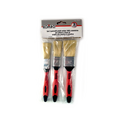 SET 3 PENNELLI -  PITTURE ACQUA - MANICO PLASTICA
