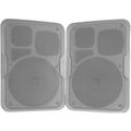 Coppia casse acustiche da parete 80W 4 Ohm bianche