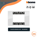 BTICINO Living Now Placca 3 posti bianca KA4803KW