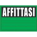 Cartello Affittasi in PVC - 2 colori disponibili