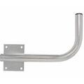 Supporto laterale da parete universale per antenna satellitare 40 cm destra