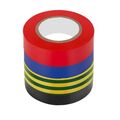 Nastro isolante vari colori 18mm x 8m pacco da 4