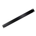 Pannello cieco per armadi rack 19'' nero 1U