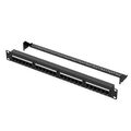 Pannello patch UTP 24 posti RJ45 Cat 6