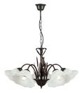 LAMPADARIO BYRON RUGGINE 5XE27 64X50CM