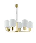 LAMPADARIO FELLINI ORO 6XE27 98X34,6CM