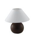 LUME ROVERE MARRONE 1XE14 23X23CM