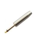 Connettore Jack 6.3mm mono in metallo
