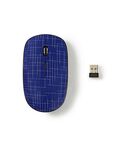 Mouse Wireless 3 pulsanti 1600 DPI Blu