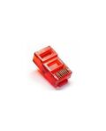 Plug RJ45 UTP per categoria 5E - Rosso