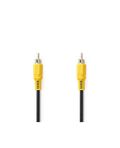 Cavo Video Composito RCA maschio-RCA maschio 5m Nero