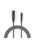 Cavo Audio XLR Maschio a 3 Pin XLR-Maschio RCA 3m