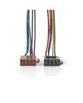 Cavo ISO Standard Connettore radio-2x Connettore per Auto 0,15m