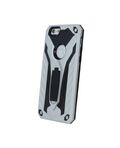 Custodia Stand Defender per iPhone XR argento