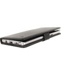 Custodia a Portafoglio in Silicone Classica Samsung Galaxy Note 8 Nero