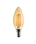 Lampada WIRELED CANDELA ANTIQUE E14 4W 2000K Wiva