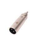 Adattatore XLR XLR 3p (M) - RCA Maschio Argento