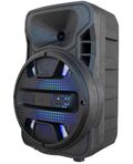 Cassa acustica 8" Batteria Luce LED Bluetooth/SD/USB/Radio LIGE-F2