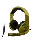 Cuffie gaming con microfono Tucci A4 - Verde chiaro camouflage