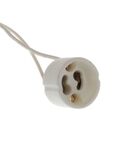 Zoccolo portalampada in ceramica - GU10