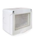 Idrobox IP55 2 moduli bianco compatibile Vimar Plana