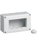 Box 4 moduli bianco compatibile Vimar