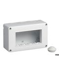 Box 4 moduli 12x8cm bianco compatibile Living International