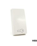 Cover pulsante di apertura bianco compatibile Living International