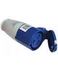 Presa volante industriale 220-250V IP44 3 poli - 2P+T 32A
