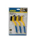 Set di spazzole metalliche Kinzo - Confezione 3 pezzi