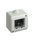 Box 2 moduli 6.5x8cm Bianco compatibile Vimar