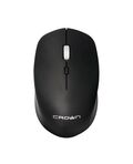 Mouse wireless DPI regolabile 800-1600 nero CrownMicro